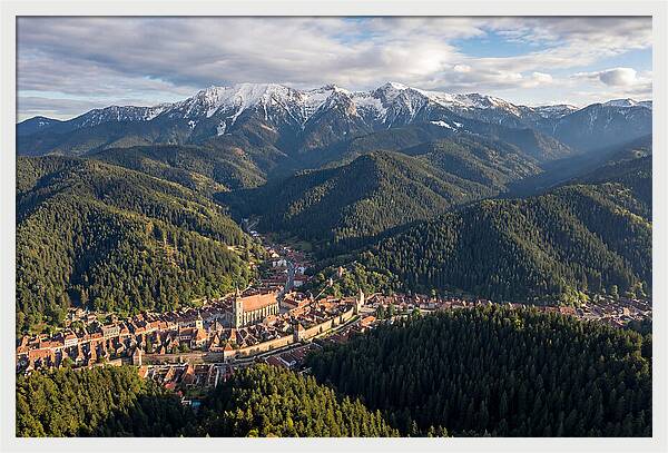 Transylvanian Alps Over Poiana Brasov