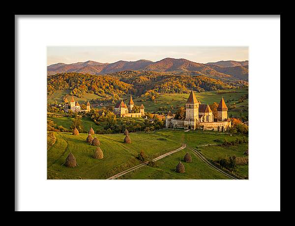 Transylvanian Countryside At Golden Hour