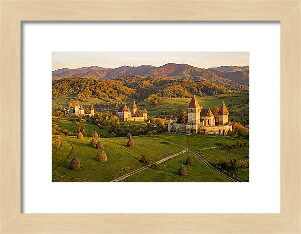 Transylvanian Countryside At Golden Hour