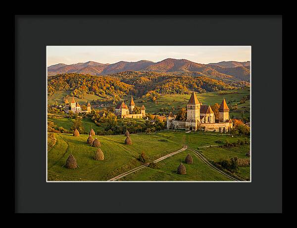 Transylvanian Countryside At Golden Hour