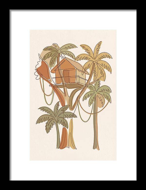Tree House In Tropical Canopy