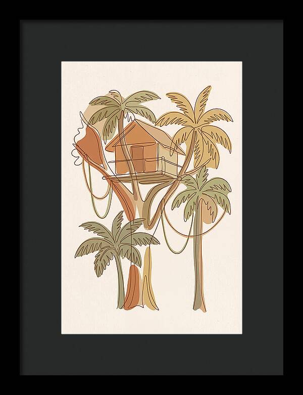 Tree House In Tropical Canopy