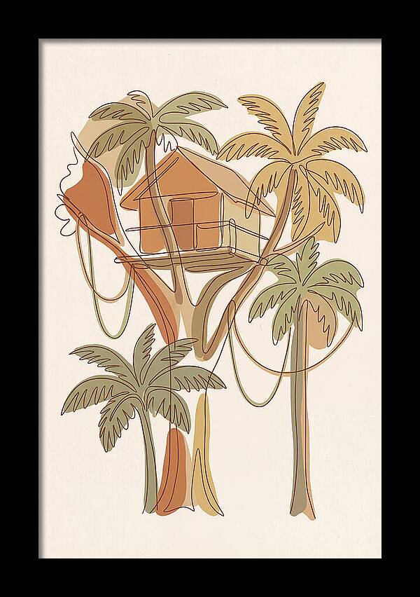 Tree House In Tropical Canopy