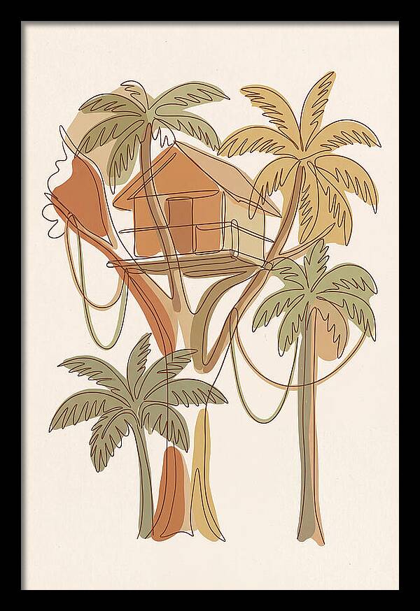 Tree House In Tropical Canopy