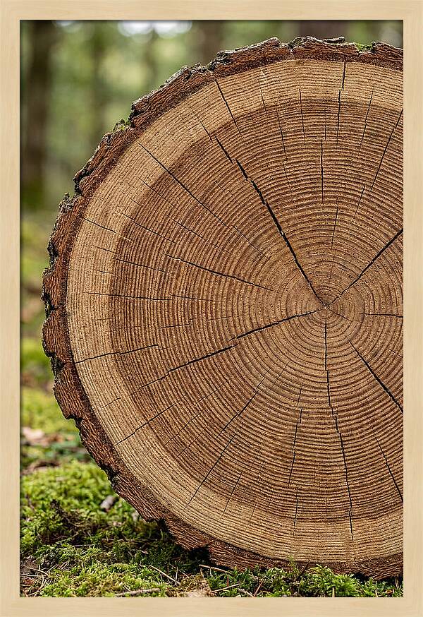 Tree Ring Cross Section