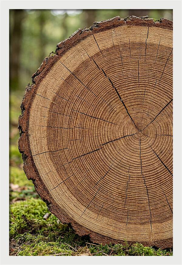 Tree Ring Cross Section