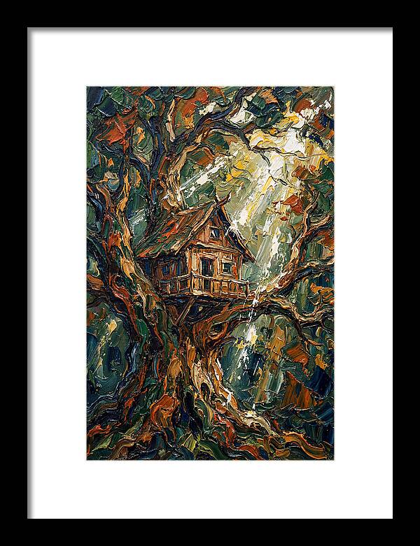 Treehouse Among Ancient Trees