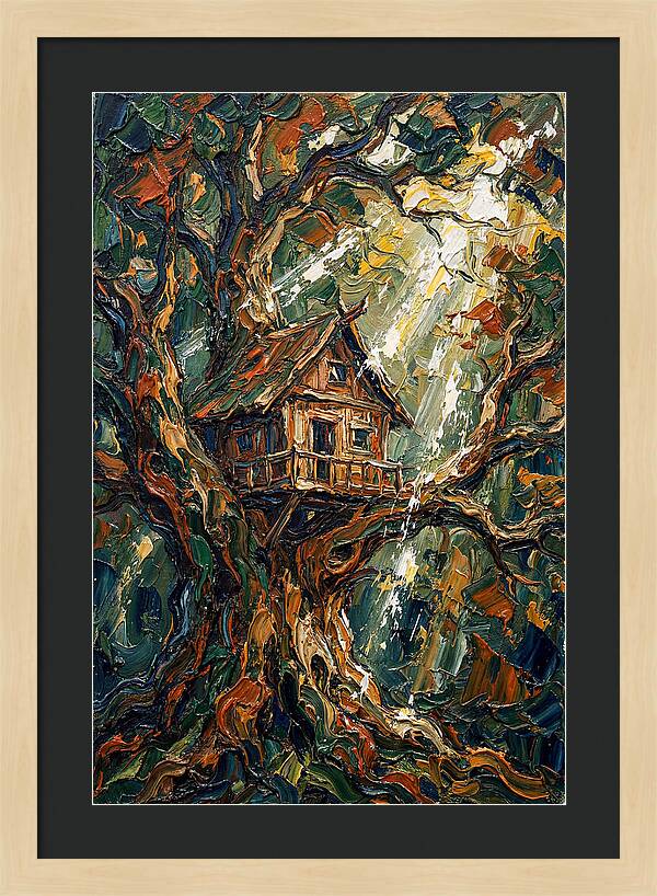 Treehouse Among Ancient Trees