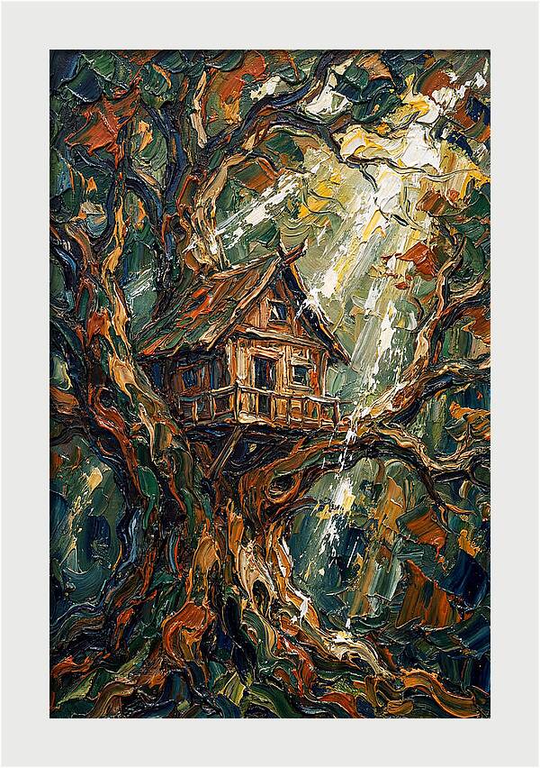 Treehouse Among Ancient Trees