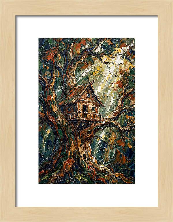 Treehouse Among Ancient Trees