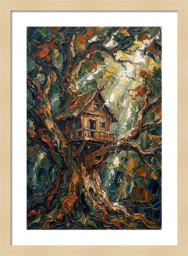 Treehouse Among Ancient Trees