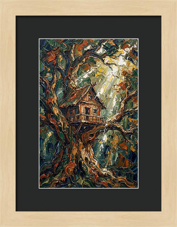 Treehouse Among Ancient Trees