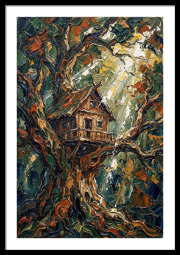 Treehouse Among Ancient Trees