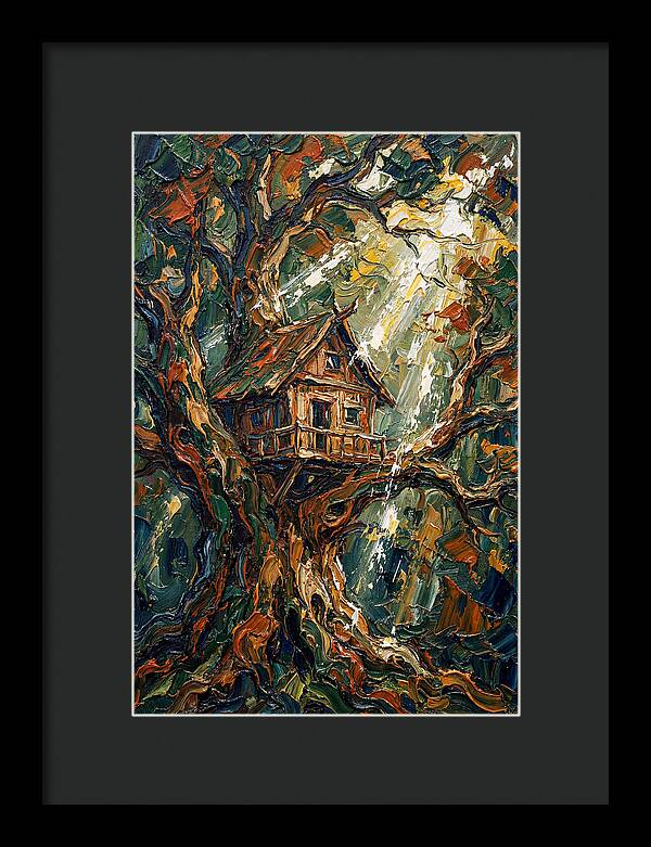 Treehouse Among Ancient Trees