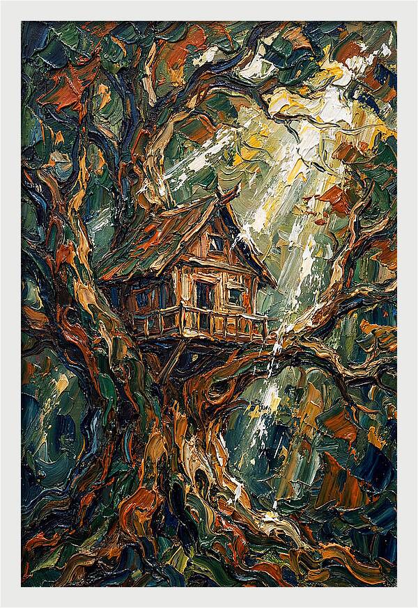 Treehouse Among Ancient Trees