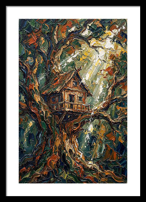 Treehouse Among Ancient Trees