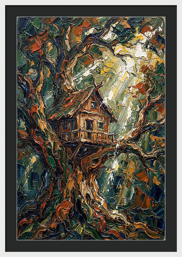 Treehouse Among Ancient Trees
