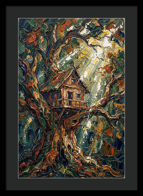 Treehouse Among Ancient Trees