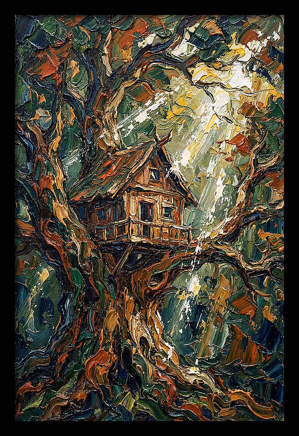 Treehouse Among Ancient Trees