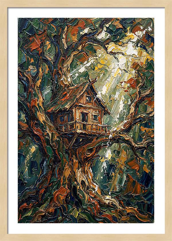 Treehouse Among Ancient Trees