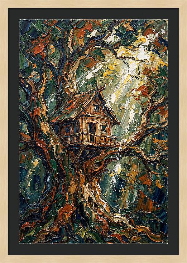 Treehouse Among Ancient Trees