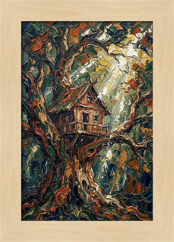 Treehouse Among Ancient Trees