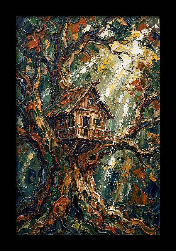 Treehouse Among Ancient Trees