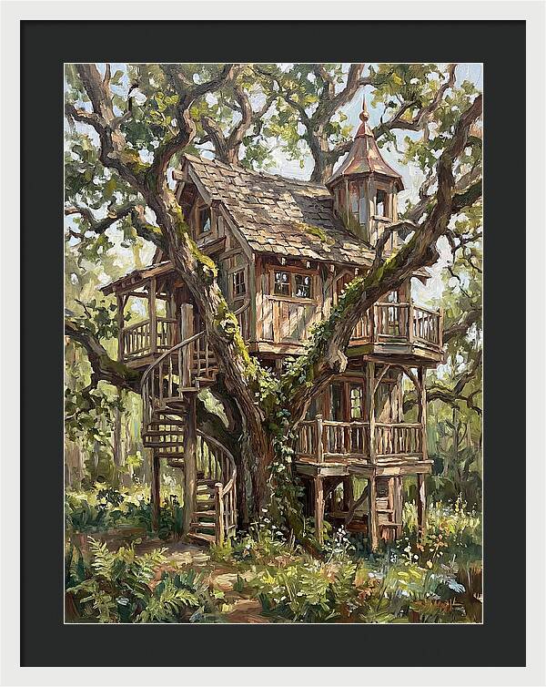 Treehouse Among The Trees