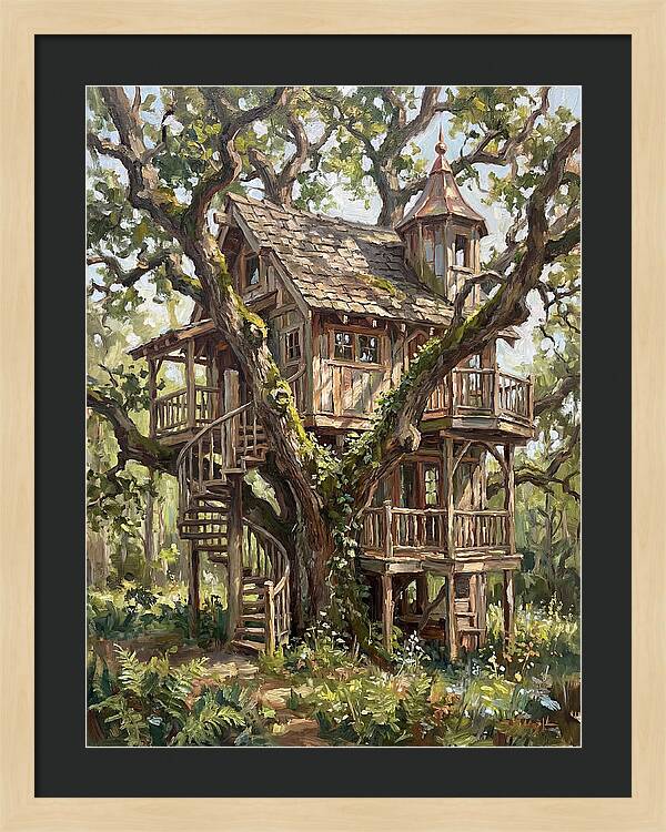 Treehouse Among The Trees