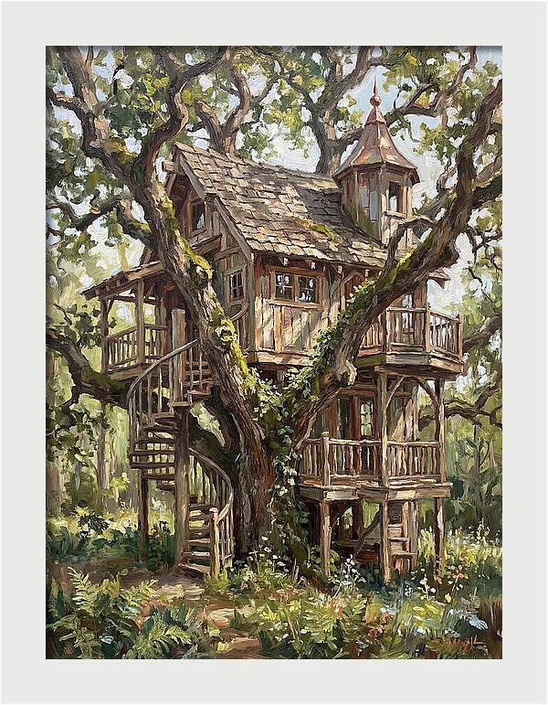 Treehouse Among The Trees