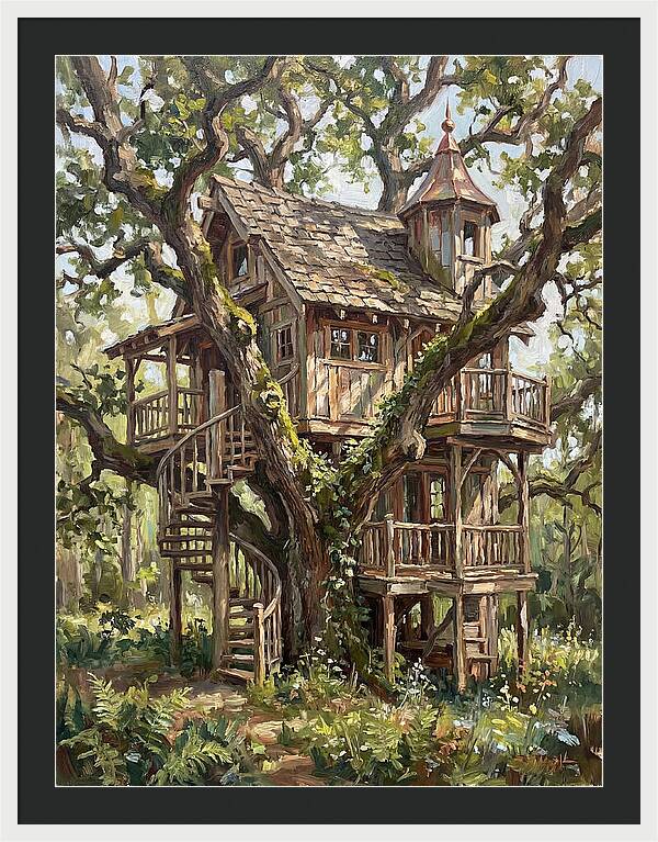 Treehouse Among The Trees