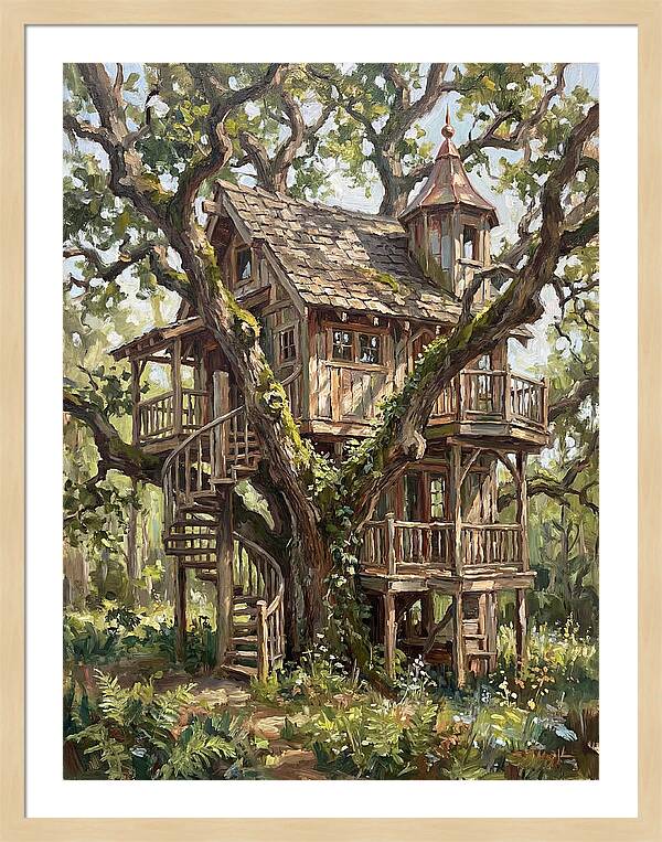 Treehouse Among The Trees