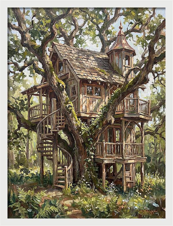 Treehouse Among The Trees