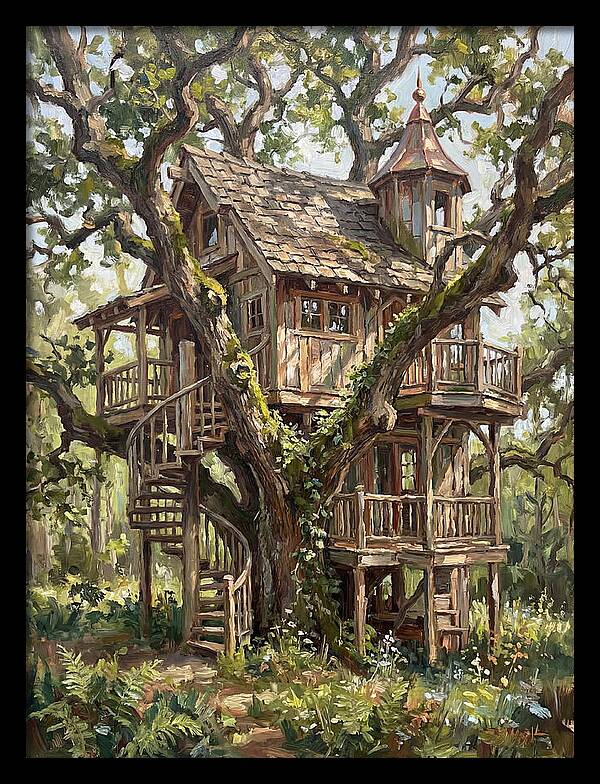 Treehouse Among The Trees