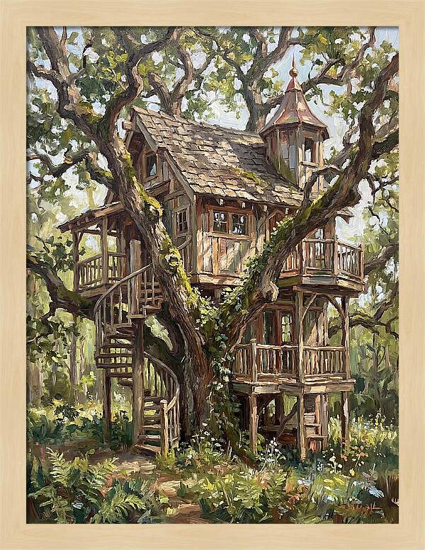 Treehouse Among The Trees