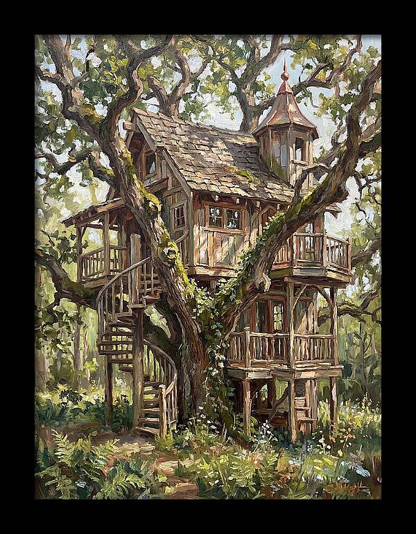 Treehouse Among The Trees
