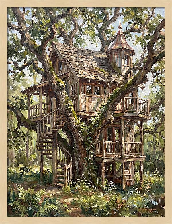 Treehouse Among The Trees