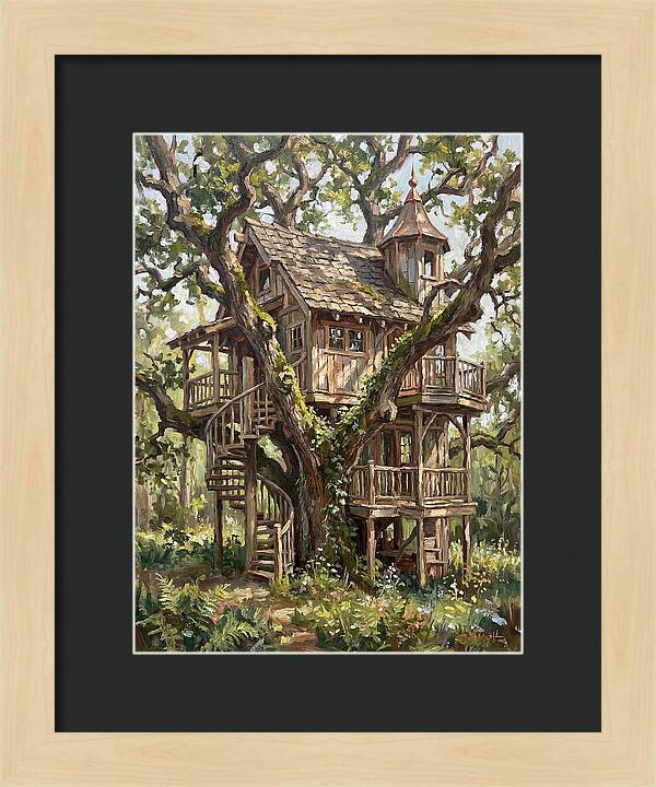 Treehouse Among The Trees