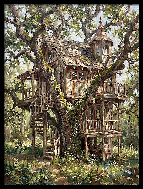 Treehouse Among The Trees