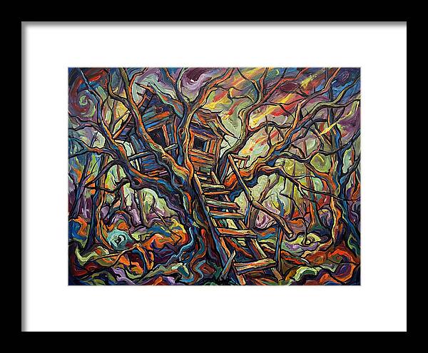 Treehouse Among Twisted Branches