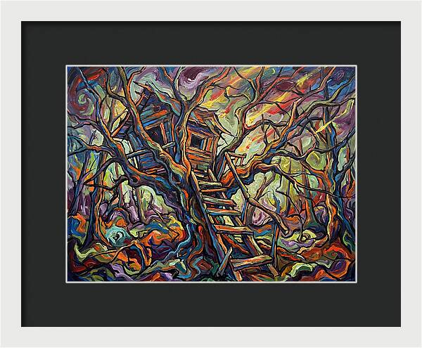 Treehouse Among Twisted Branches