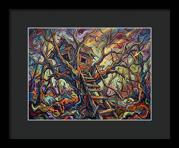 Treehouse Among Twisted Branches