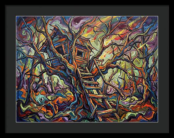 Treehouse Among Twisted Branches