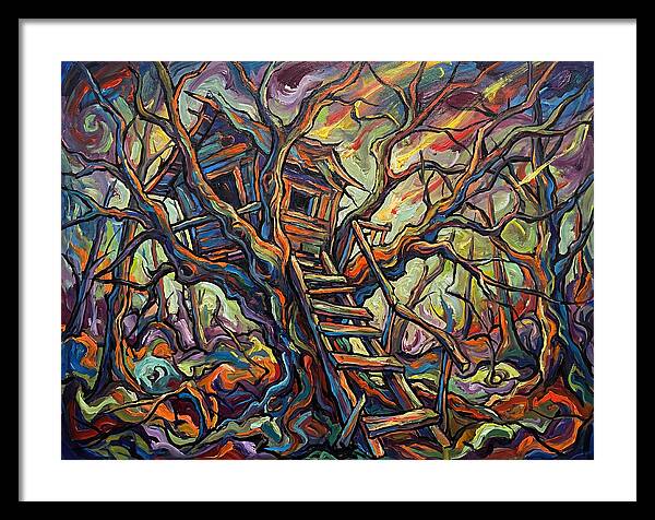 Treehouse Among Twisted Branches