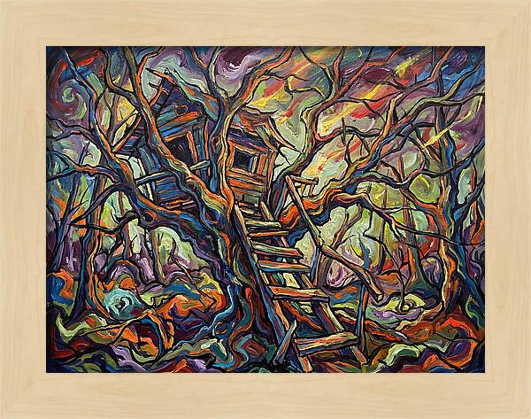 Treehouse Among Twisted Branches