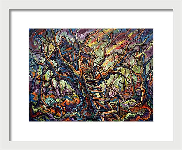 Treehouse Among Twisted Branches