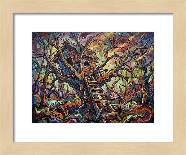 Treehouse Among Twisted Branches