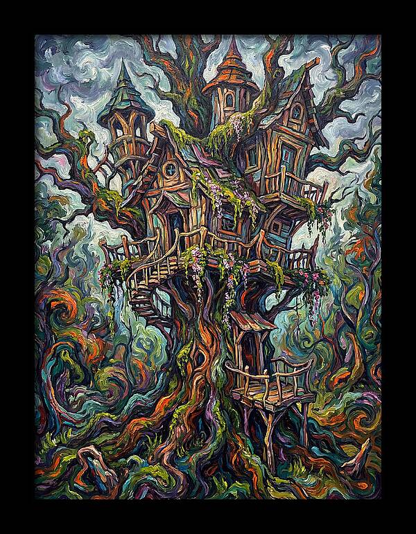 Treehouse Dreams In Color