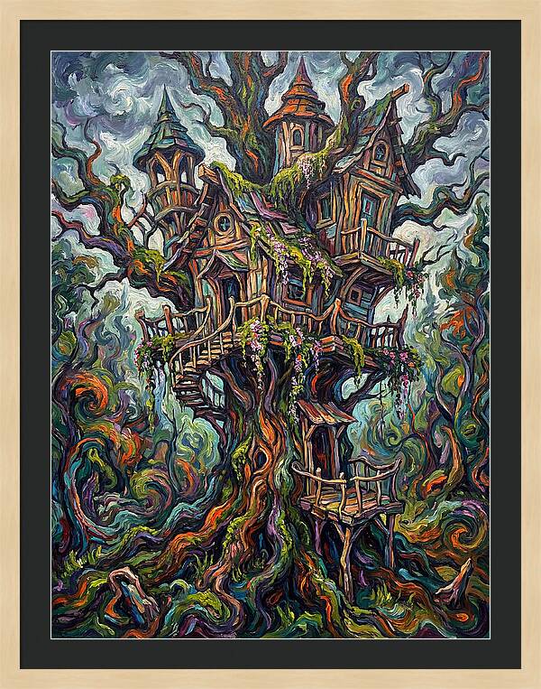 Treehouse Dreams In Color