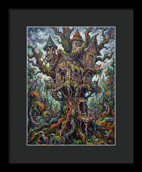 Treehouse Dreams In Color
